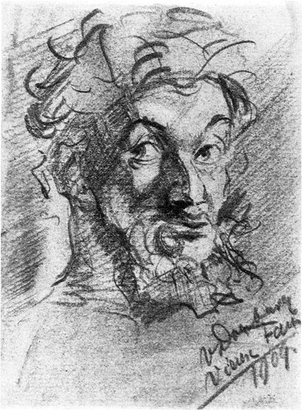 Vieux Faun (self-portrait)